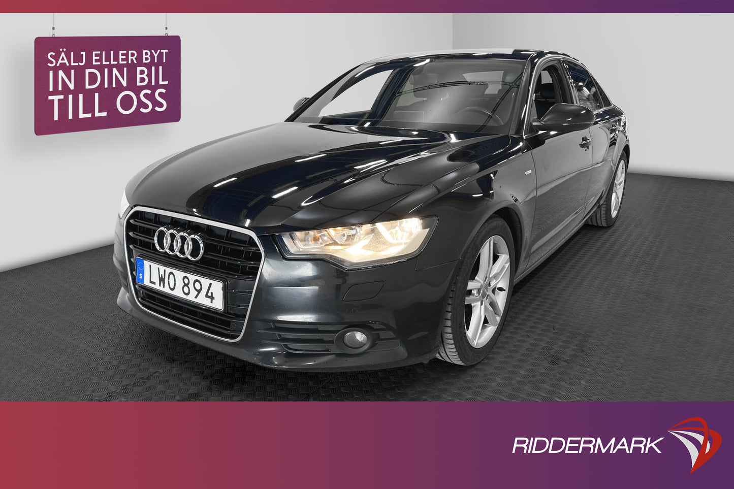 Audi A6 Sedan 2.0 TDI 177hk S-Line Navi Sensorer Välservad