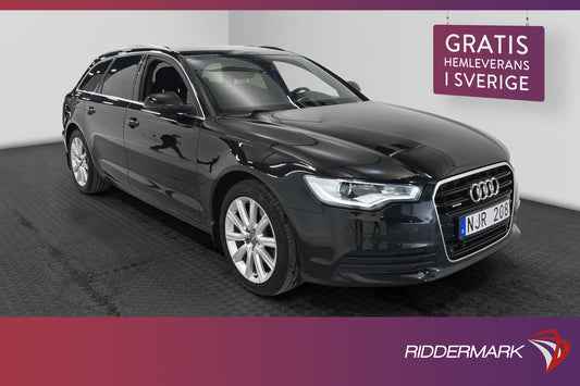 Audi A6 Avant 3.0 TDI V6 Q 204hk Proline Värmare Kamera Drag