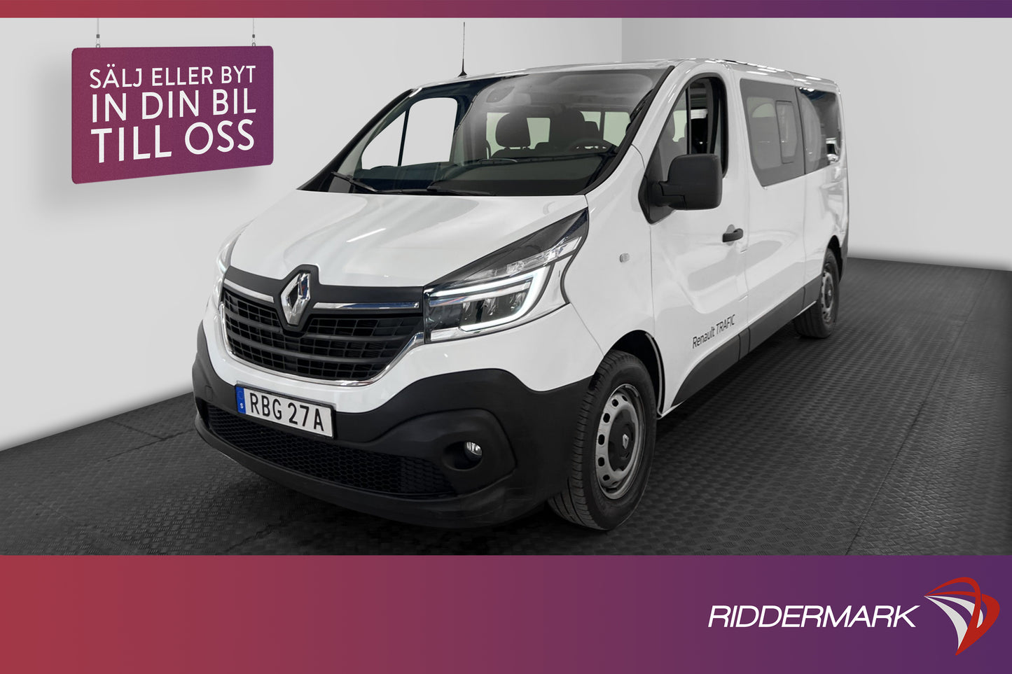 Renault Trafic Grand Kombi 2.0 Automat Navi PDC 9-Sits Moms