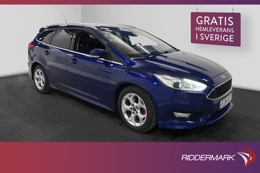 Ford Focus 1.5 150hk ST-Line Kamera Halvskinn Välservad