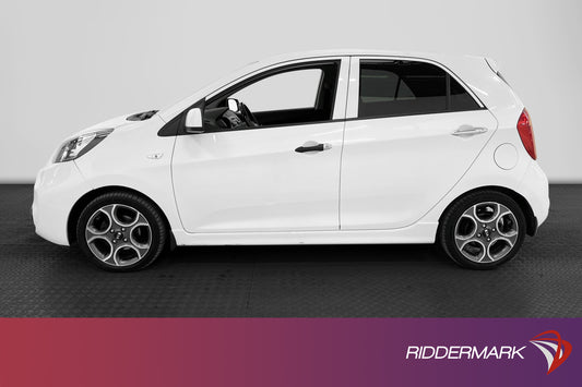 Kia Picanto 1.2 CVVT 86hk GLS Rattvärme Lågskatt Euro 6