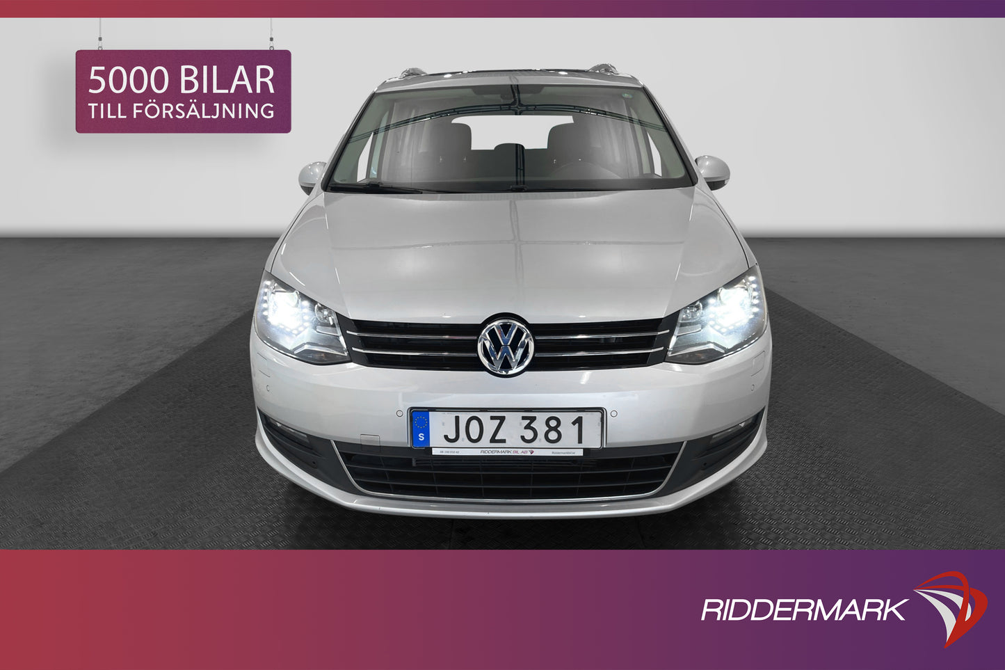 Volkswagen Sharan 2.0 TDI DSG 140hk 7-sits Pano P-Värmare