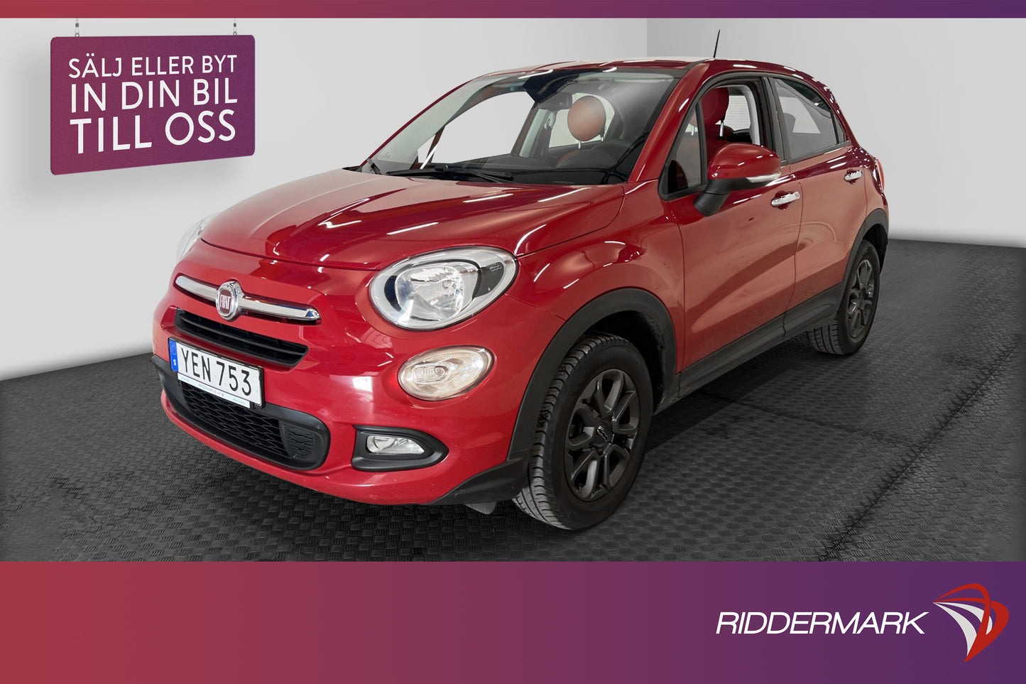 Fiat 500X 1.6 E.Torq 110hk PopStar 1 Ägare 0.5L/Mil