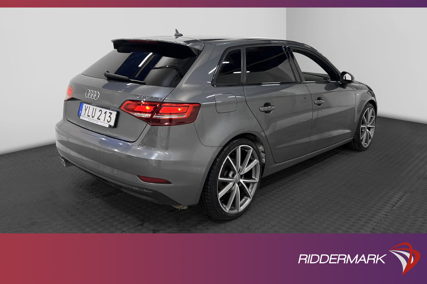 Audi A3 2.0 TDI 184hk Quattro S-Line 0,49l/mil Välservad