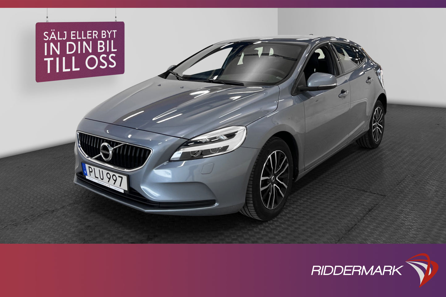 Volvo V40 D2 120hk Momentum Bluetooth 1 brukare 0.39l/mil