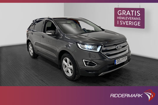 Ford Edge 2.0 TDCi Bi-Turbo AWD Pano Värmare Skinn Drag