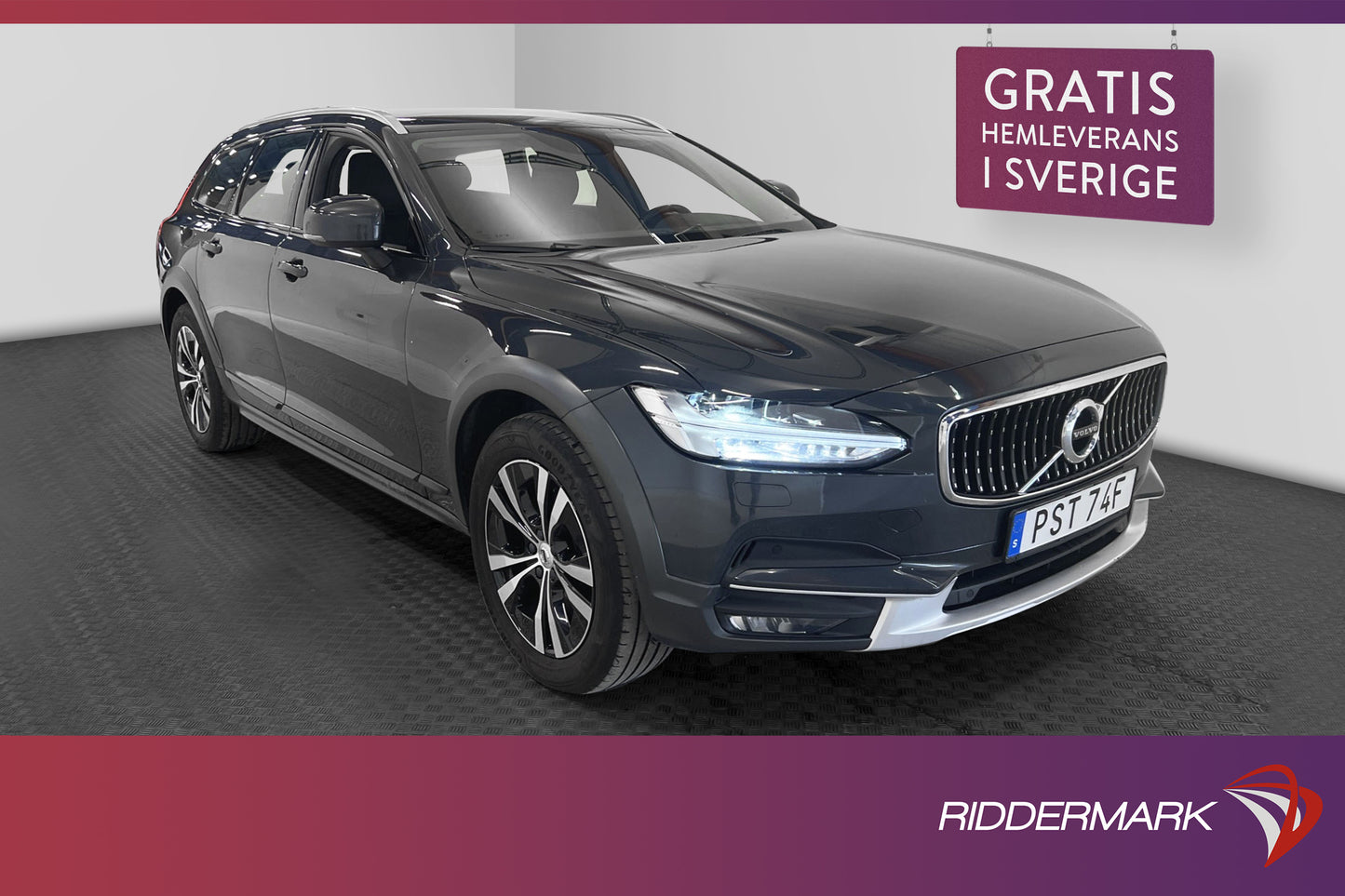 Volvo V90 Cross Country D4 AWD 190hk D-Värm Skinn Drag VoC