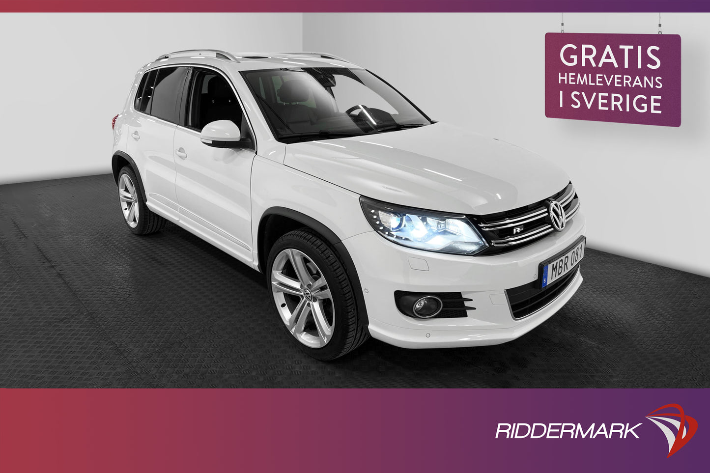 Volkswagen Tiguan 2.0 TDI 4M 184hk R-line Pano D-värm Drag