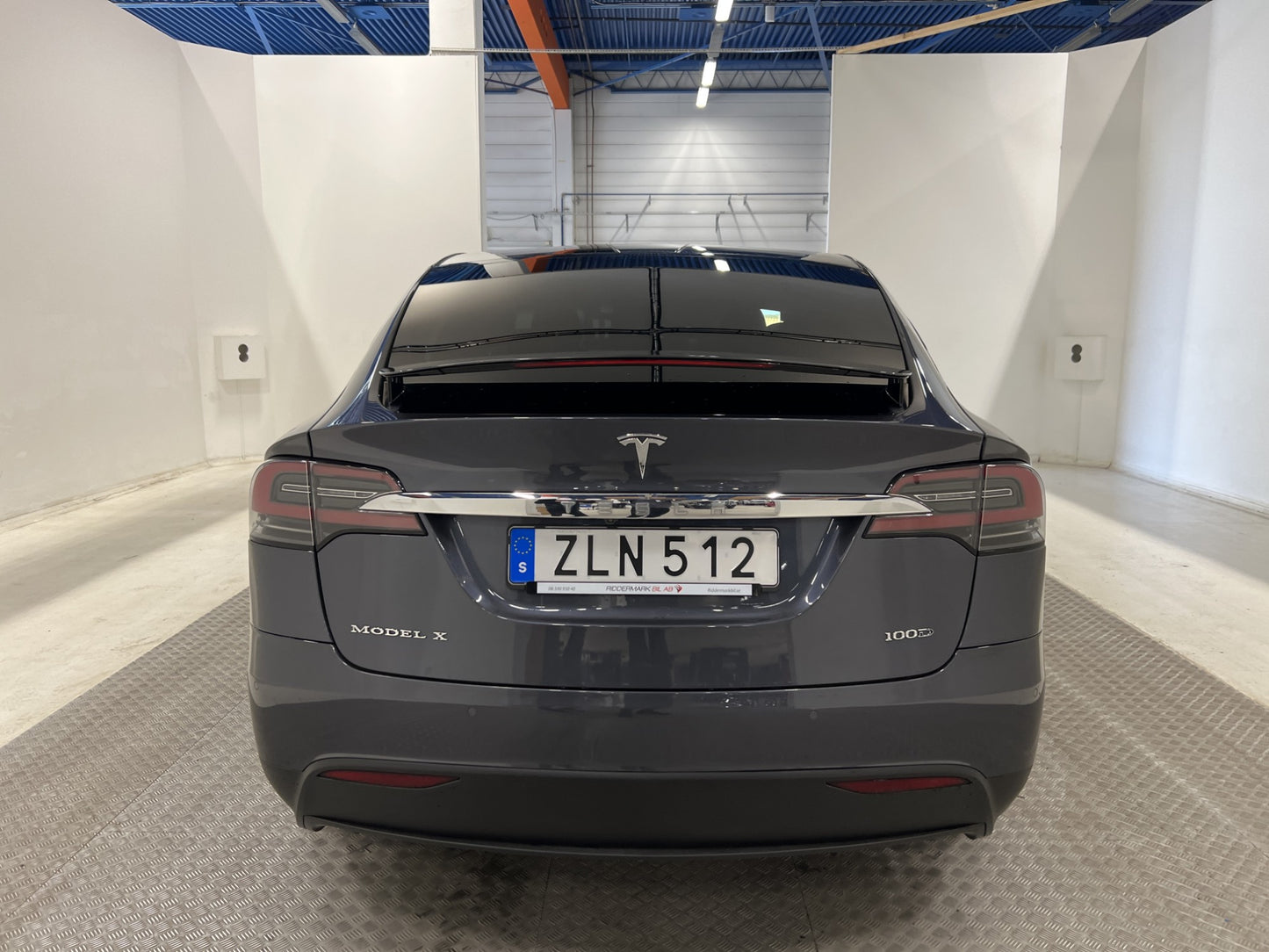 Tesla Model X 100D AWD 423hk 7-sits Luftfjädr Uppgraderad AP