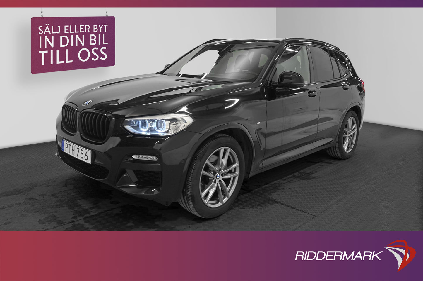 BMW X3 xDrive20d 190hk M-Sport D-Värmare B-Kamera HiFi Navi