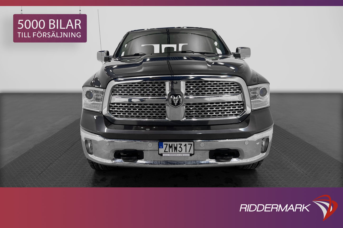 Dodge RAM Laramie 5.7 4x4 Drag Luftfjädring Lastsläde Moms