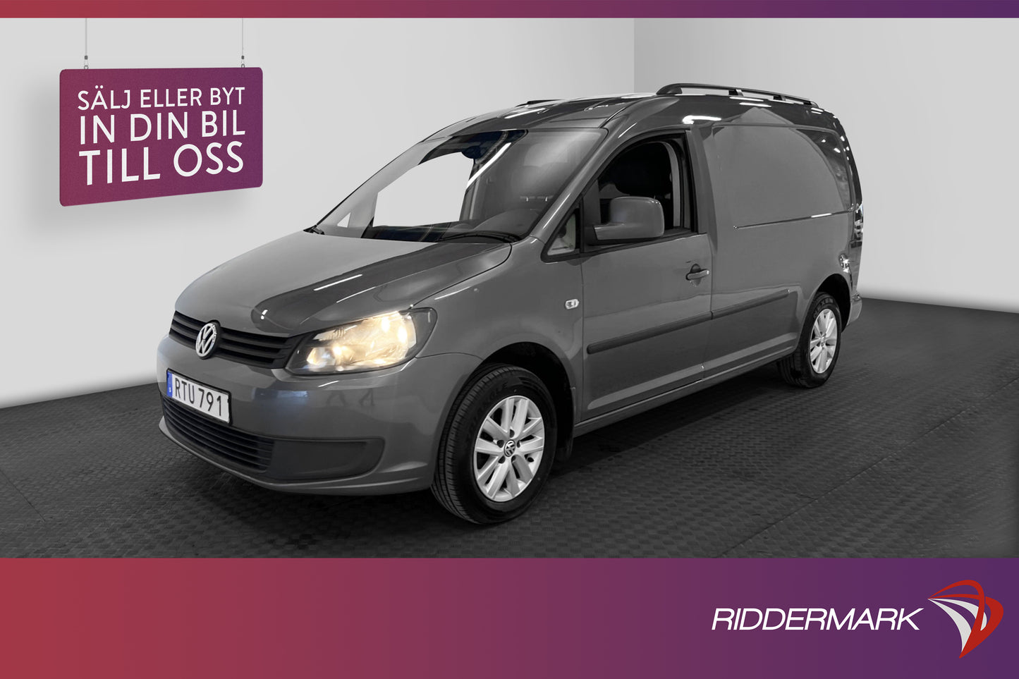 Volkswagen Caddy Maxi 1.6TDI 102hk DSG Värmare Dragkrok Moms