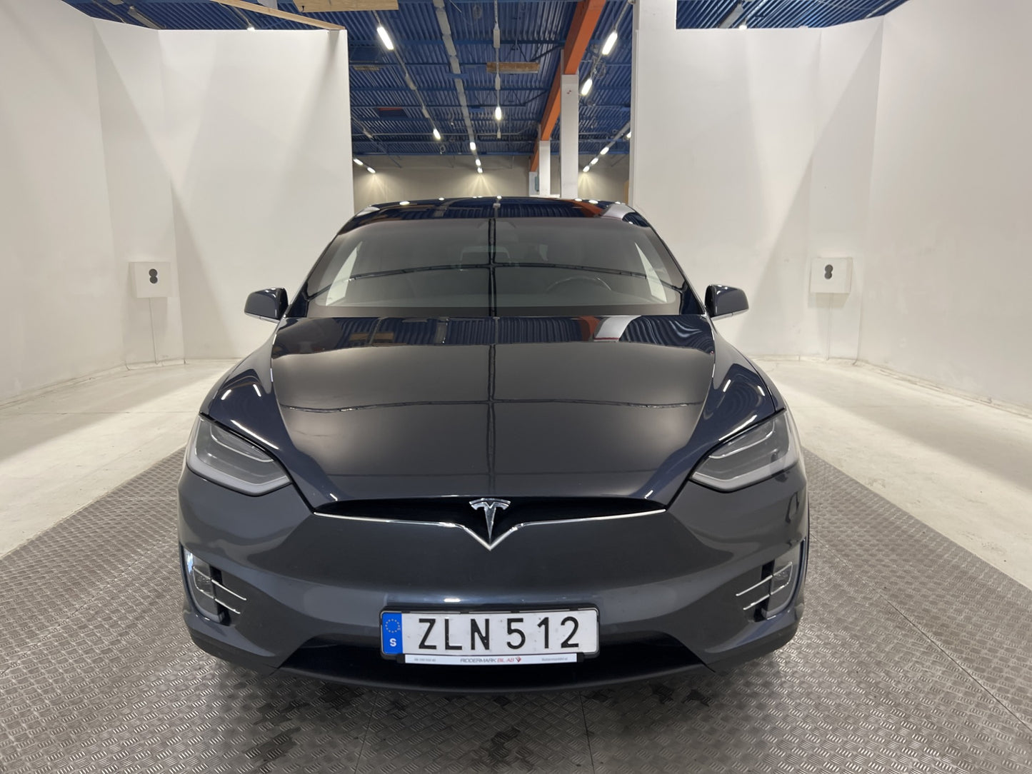 Tesla Model X 100D AWD 423hk 7-sits Luftfjädr Uppgraderad AP