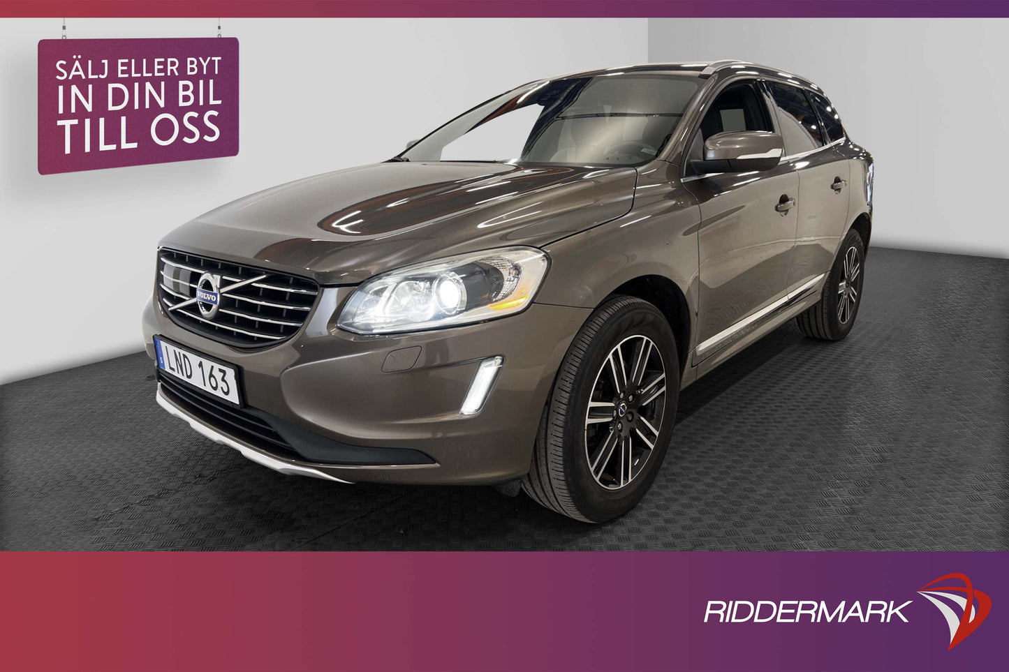 Volvo XC60 D4 AWD 181hk Summum Värmare Skinn Drag VOC