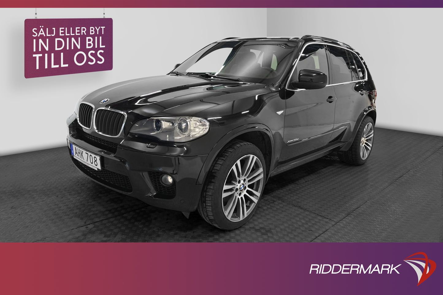 BMW X5 xDrive30d 245hk M Sport Skinn Pano Drag Navi P-sensor