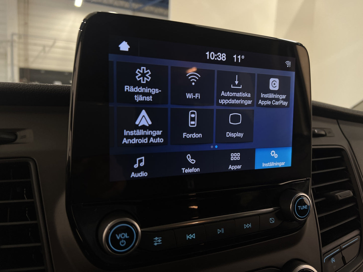 Ford Tourneo Custom L2 B-kamera 9-Sits Carplay Värmare Moms