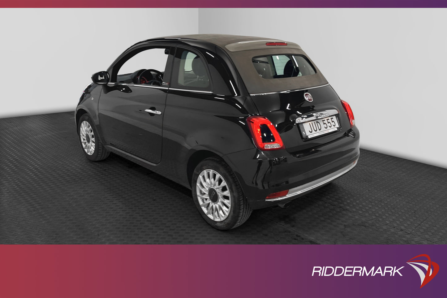 Fiat 500C 1.2 8V  69hk Cab P-sensorer Lågmil Nybytt kamrem