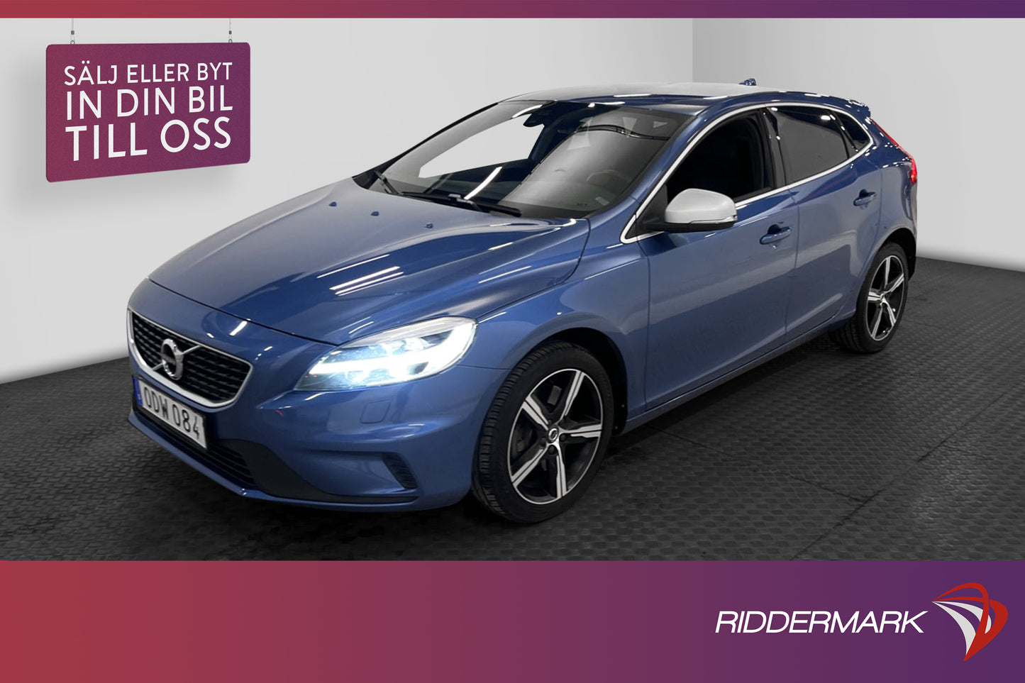 Volvo V40 D4 190hk R-Design VOC Värmare Drag Välservad