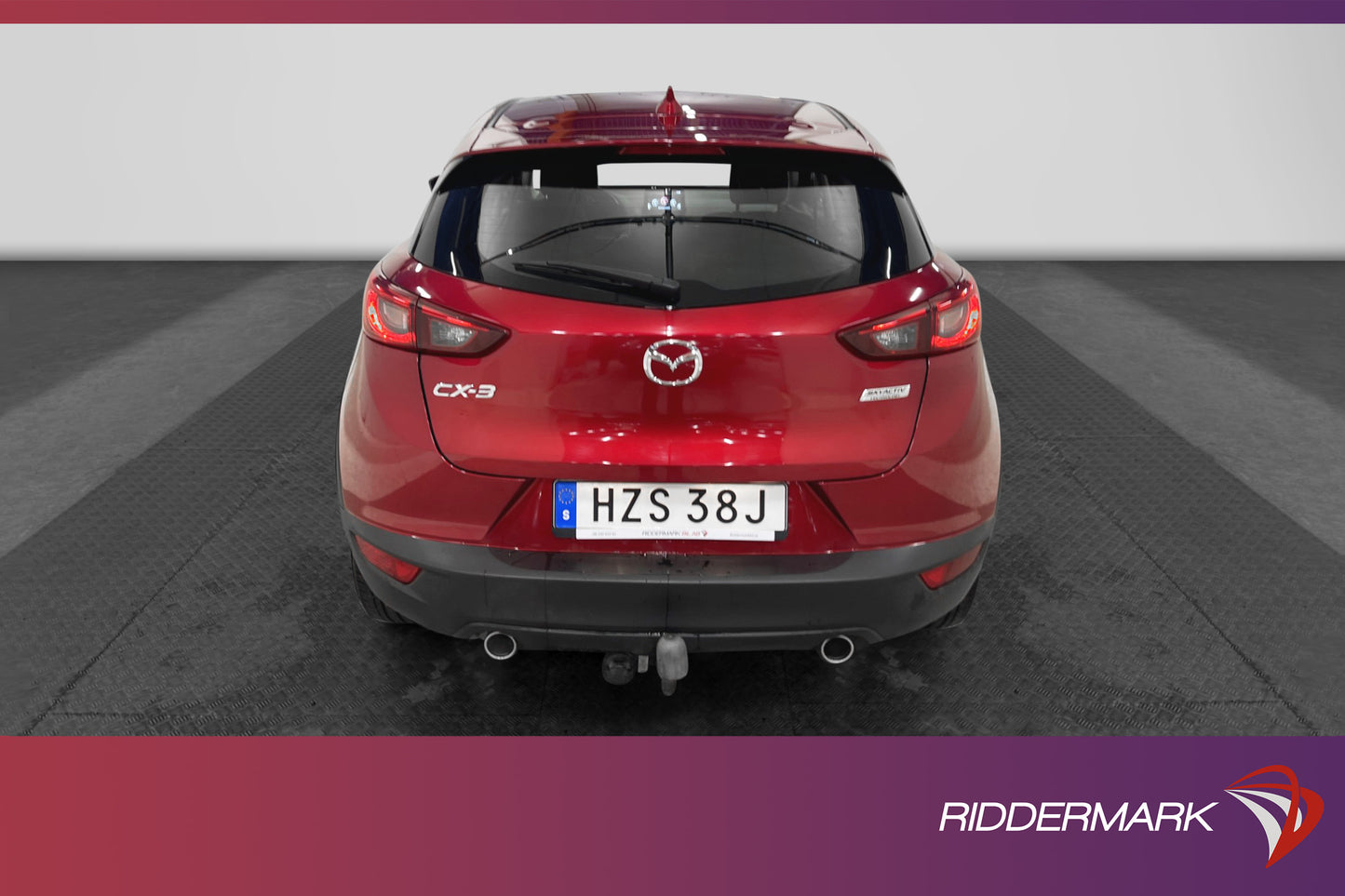 Mazda CX-3 2.0 SKYACTIV-G 121hk Core Drag Värmare Välservad