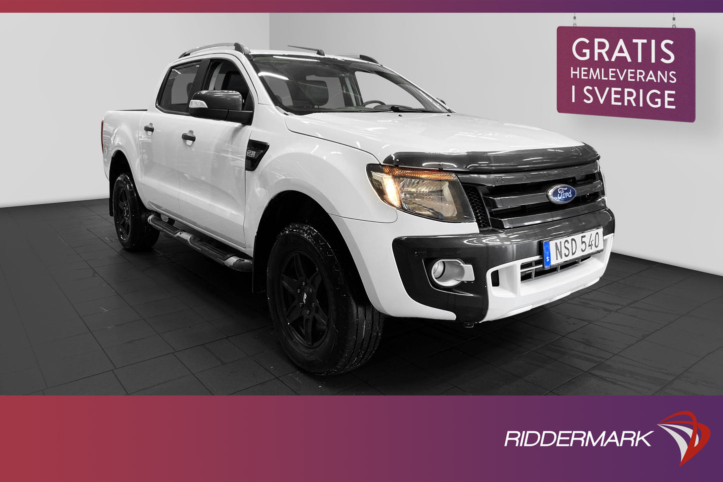 Ford Ranger Wildtrak 3.2TDCi 200hk 4x4 Värmare Dragkrok MOMS