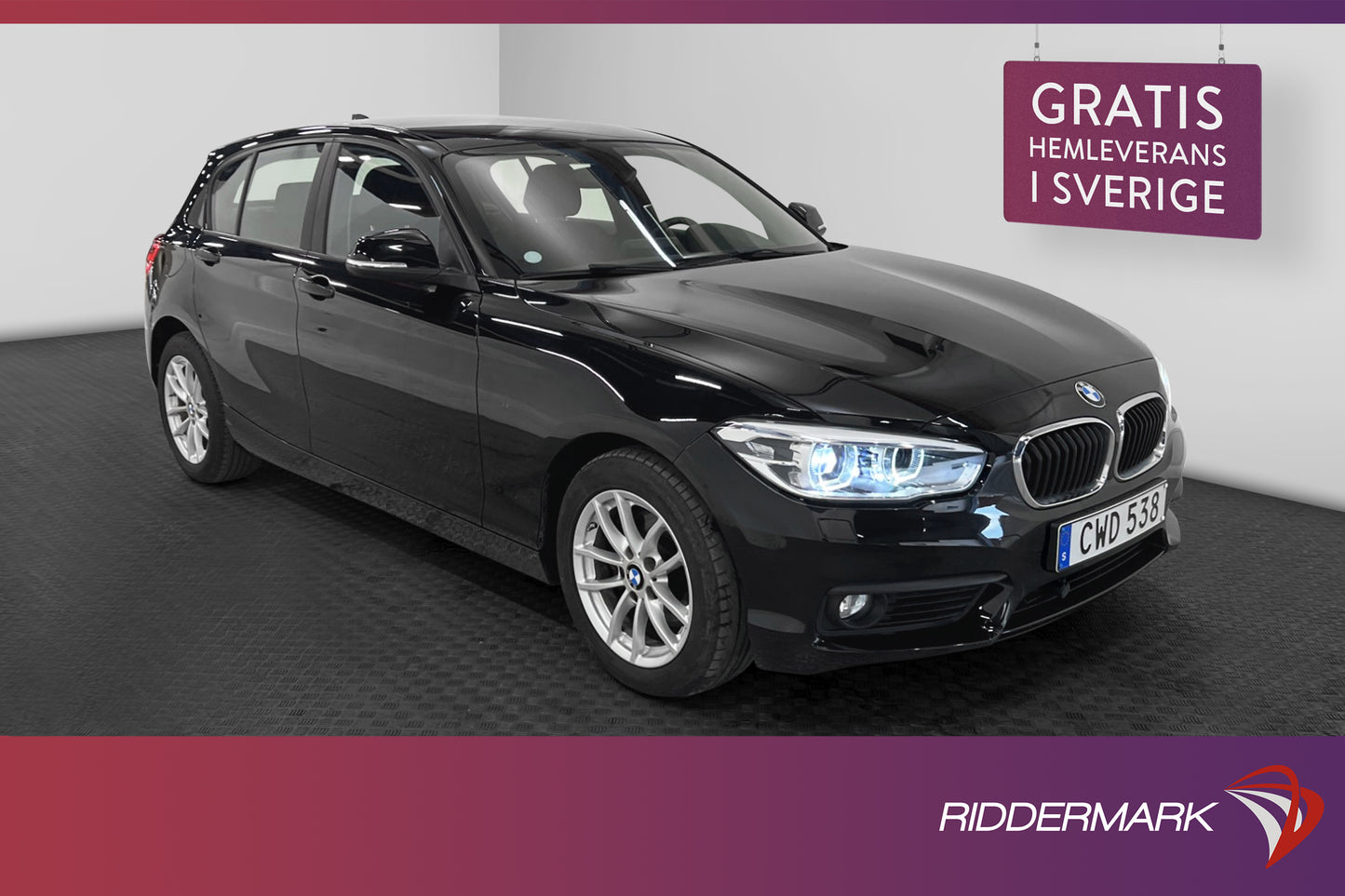 BMW 120d xDrive 190hk Advantage M/K 2 Brukare 0.43L/Mil