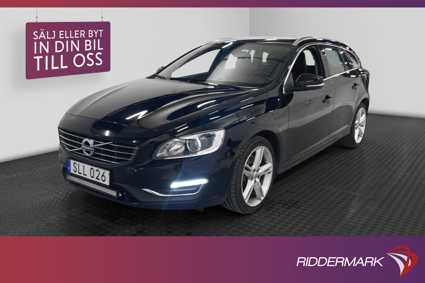 Volvo V60 D4 190hk AWD Summum D-värm VOC Navi Drag