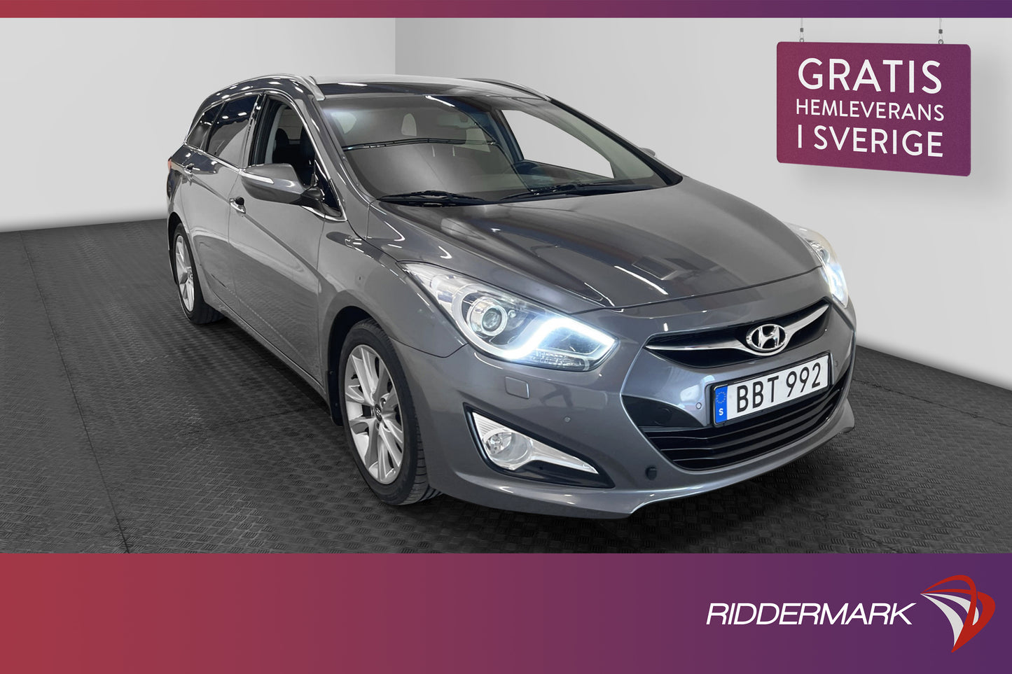 Hyundai i40 1.7 CRDi Business Kamera Motorvärmare Drag Skinn