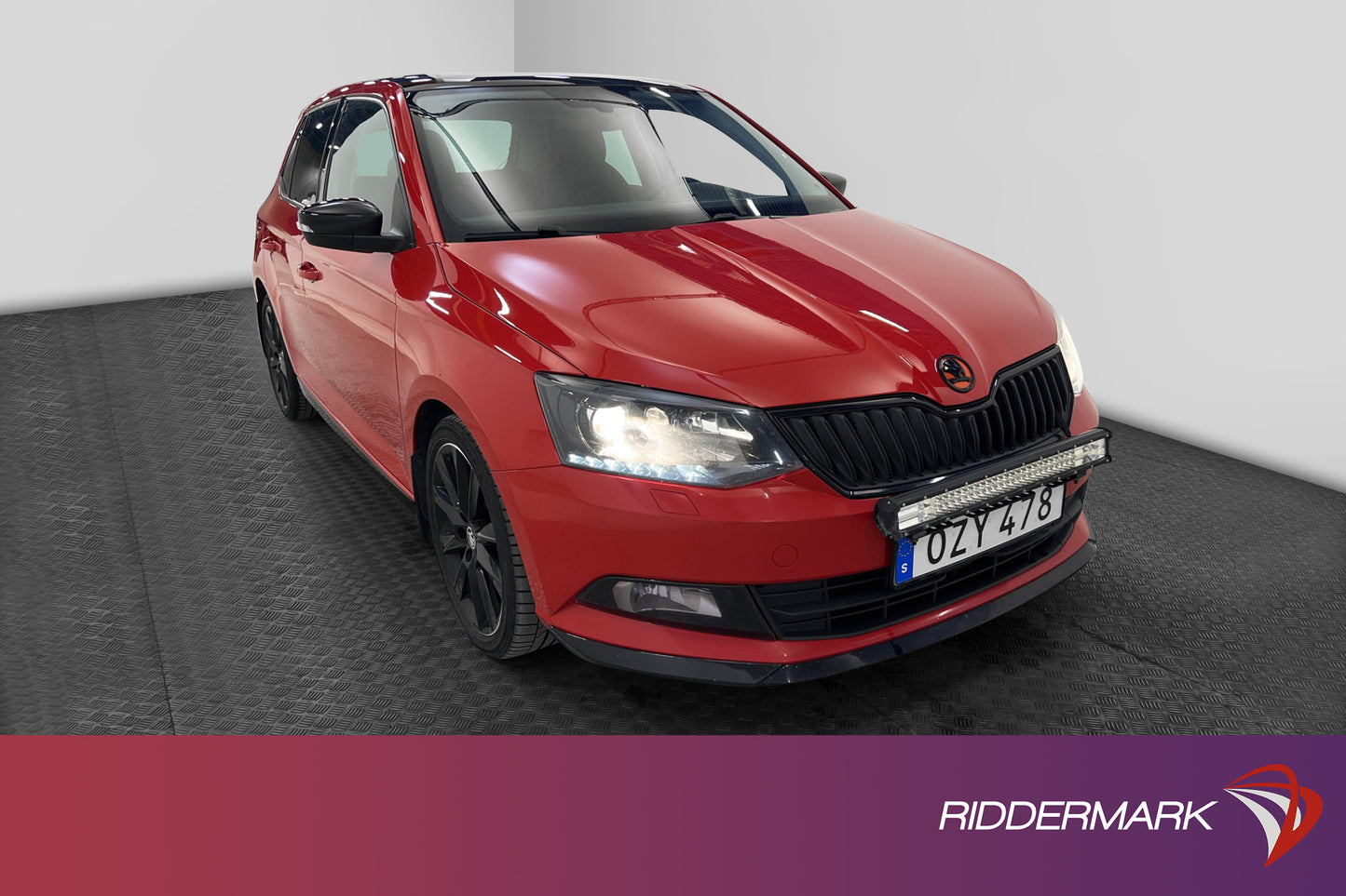 Škoda Fabia 1.2 TSI 90hk Monte Carlo Pano M&K värmare PDC