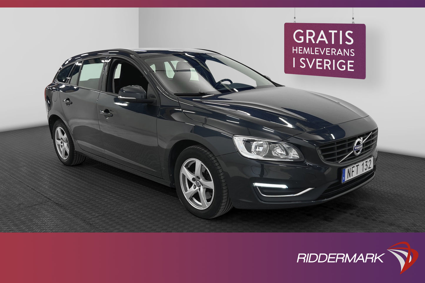 Volvo V60 D2 120hk Kinetic Värmare Rattvärme PDC Välservad