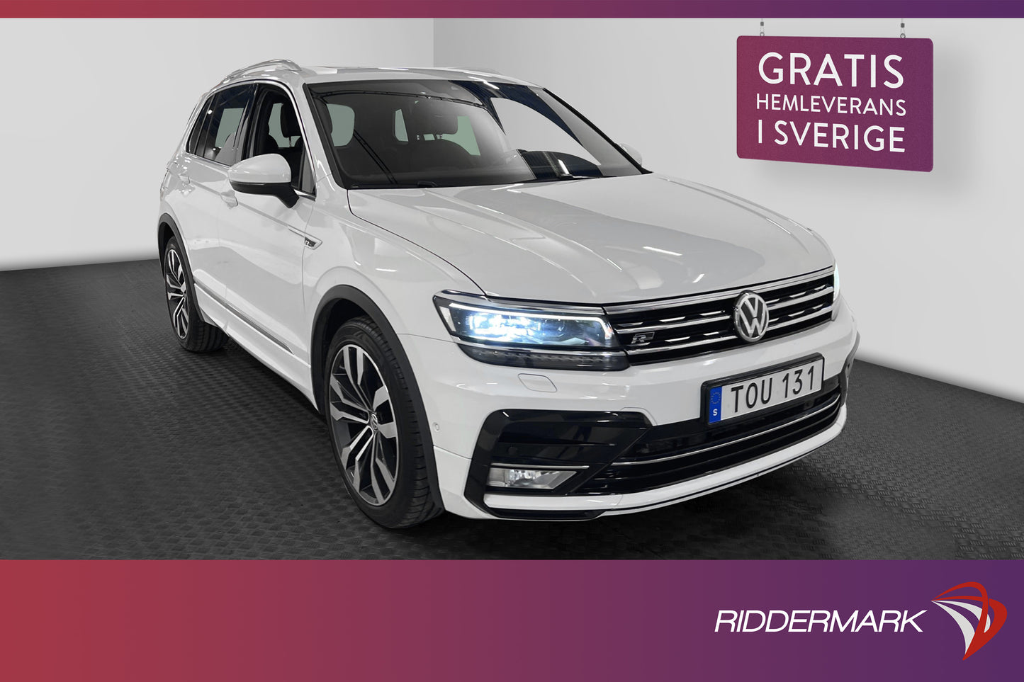 Volkswagen Tiguan 2.0 TDI 190hk 4M R-Line DVärm Cockpit Pano