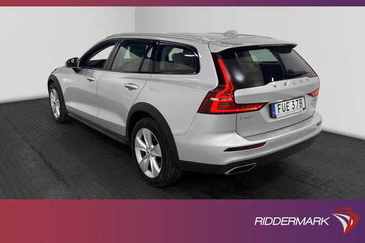 Volvo V60 Cross Country D4 190hk AWD D-Värm VOC Skinn Navi