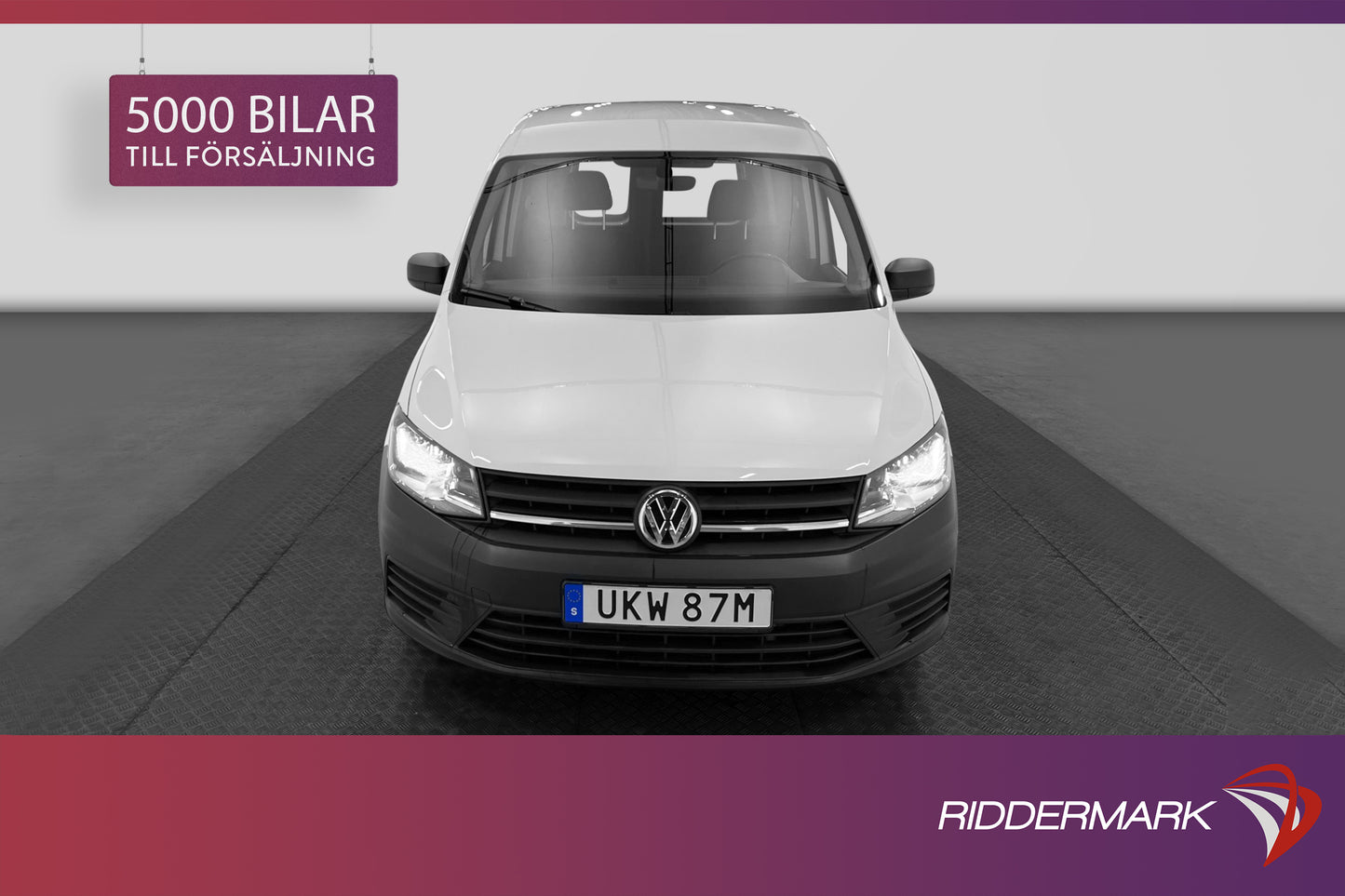 Volkswagen Caddy 2.0TDI D-Värm Dragkrok PDC 0.47l/Mil MOMS