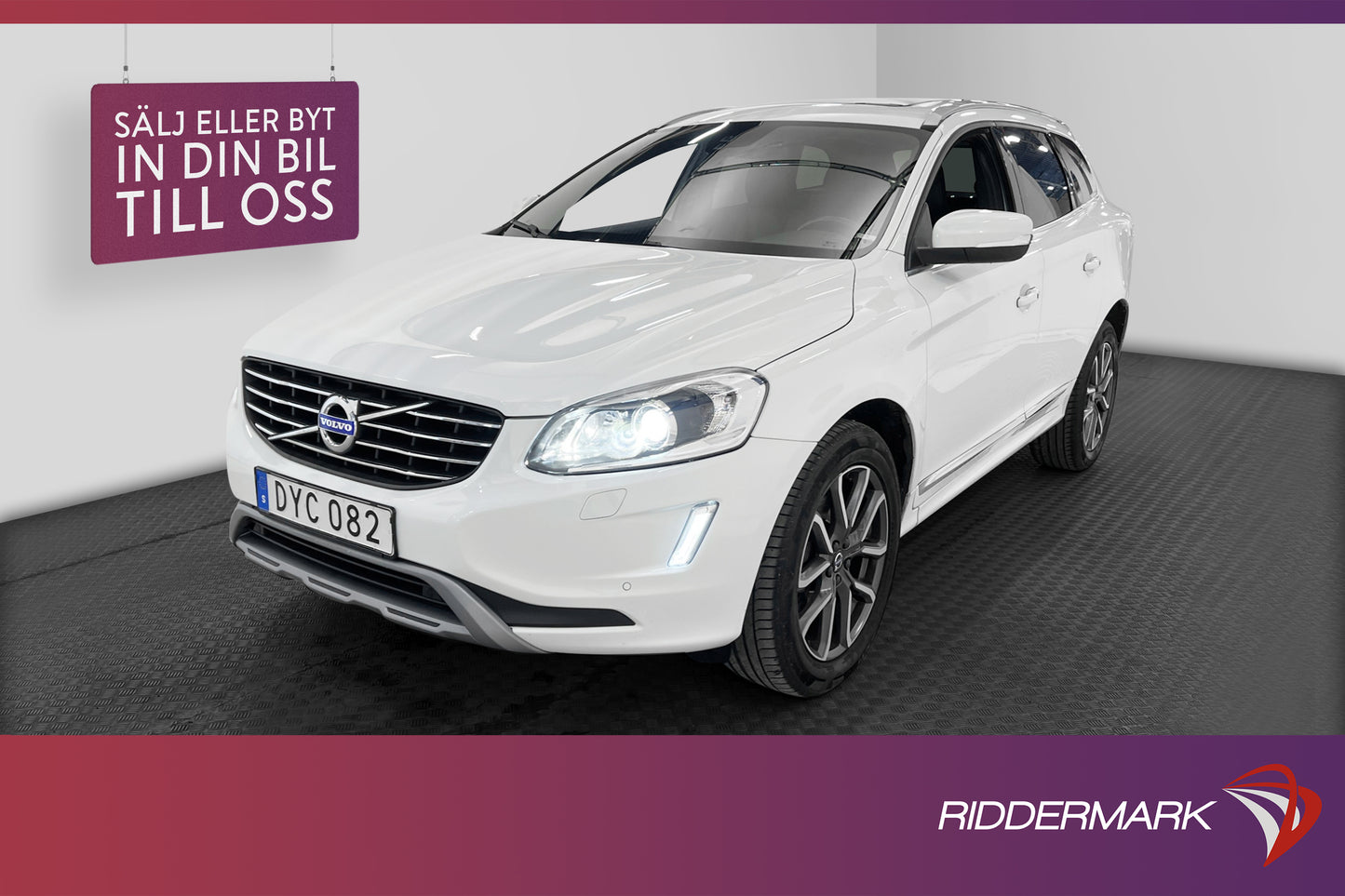 Volvo XC60 D4 AWD 190hk Summum VOC Värmare Pano Navi Drag