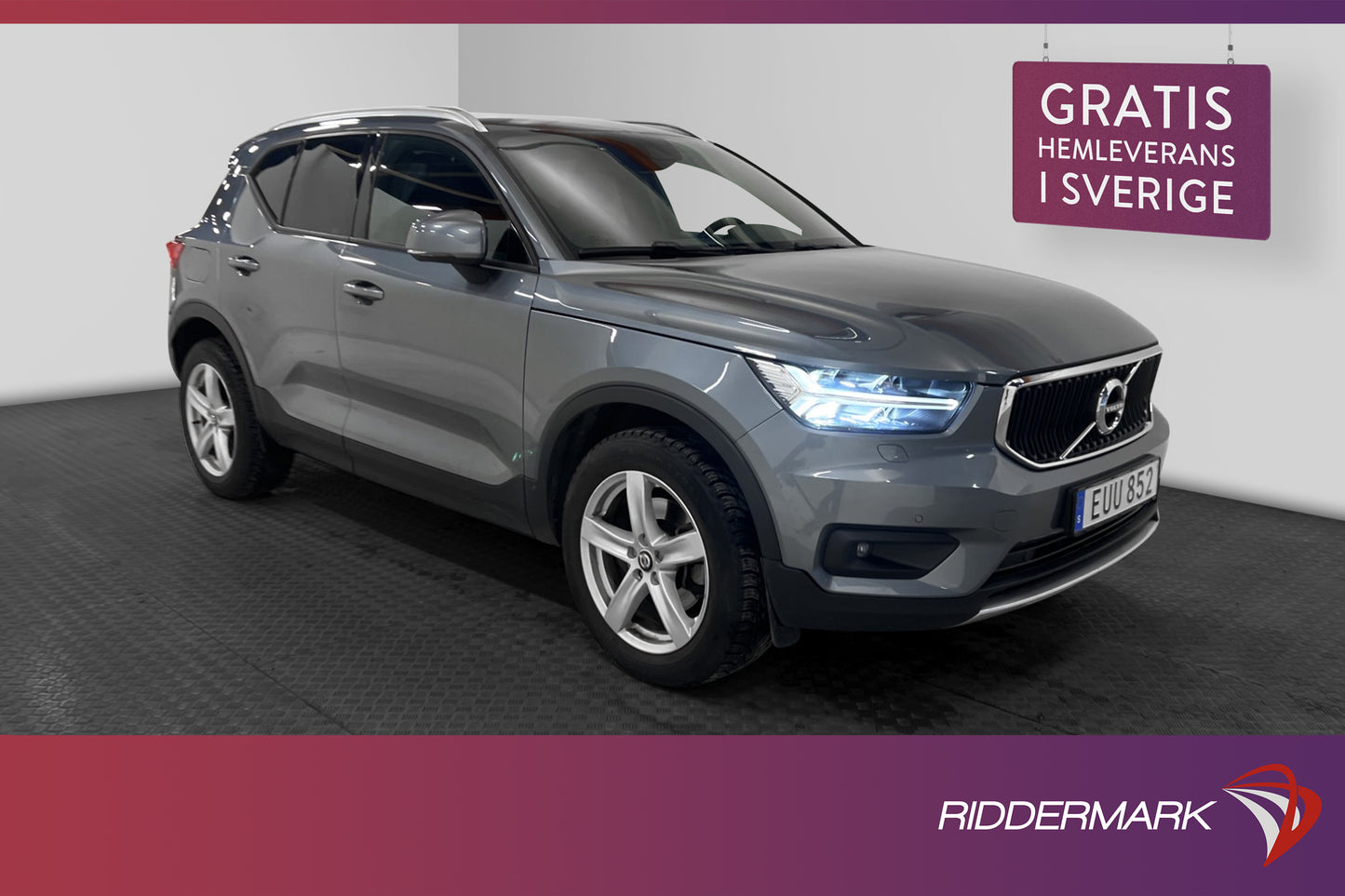 Volvo XC40 D4 AWD 190hk Momentum VOC D-värme Skinn Navi