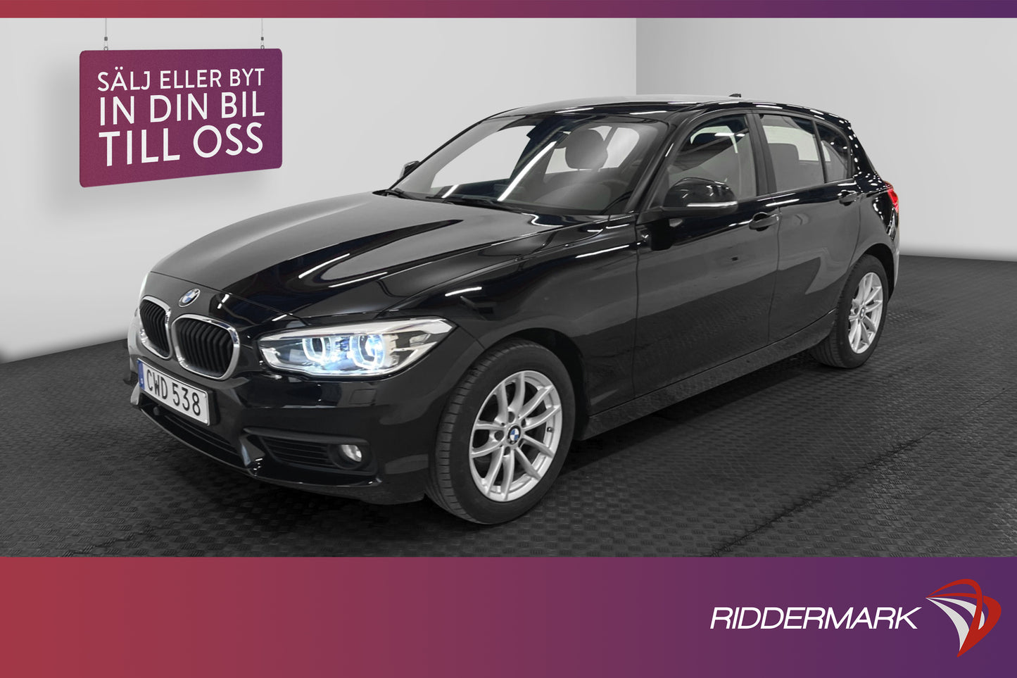 BMW 120d xDrive 190hk Advantage M/K 2 Brukare 0.43L/Mil