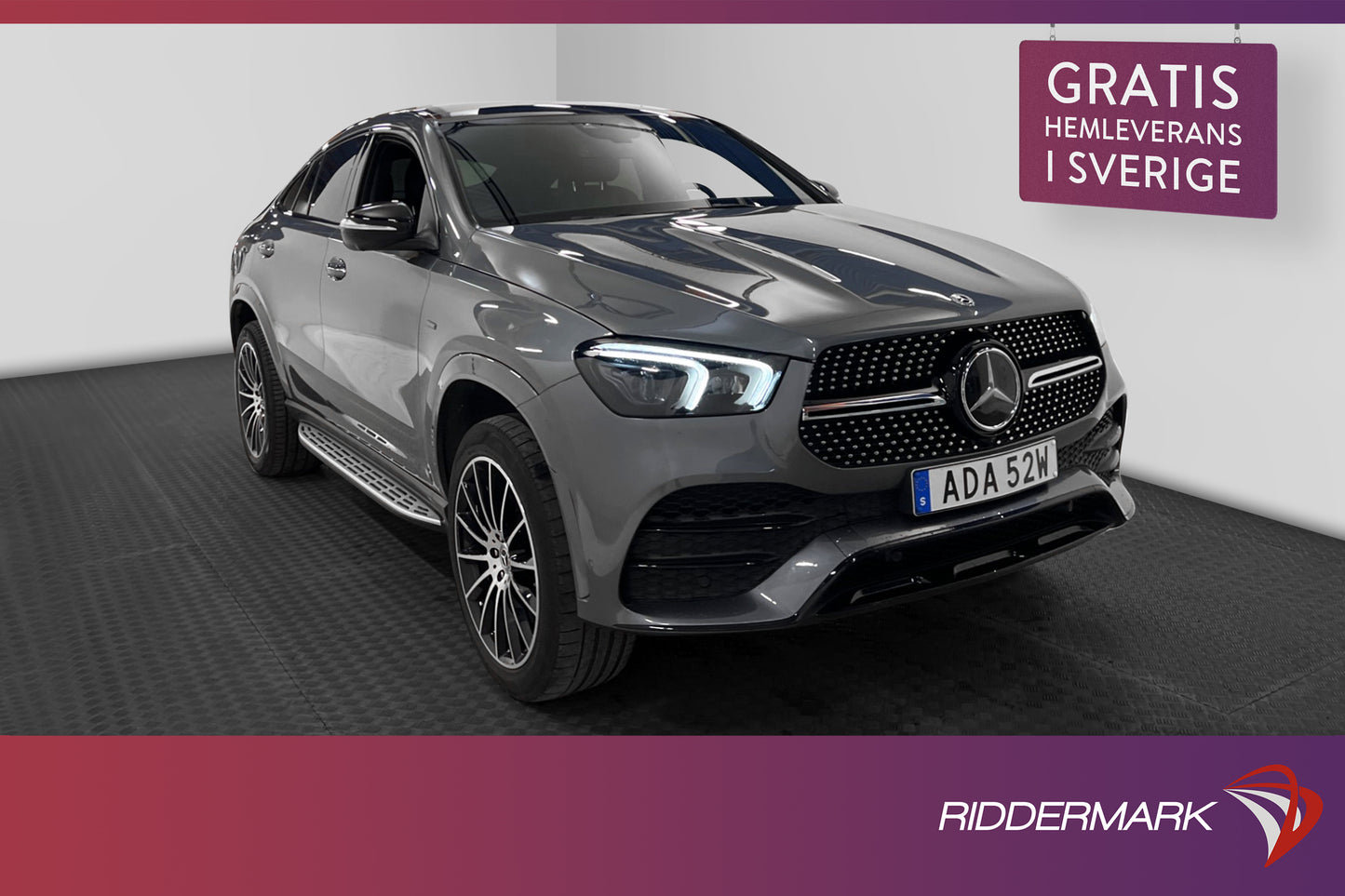 Mercedes-Benz GLE 350 de 4M Coupé AMG Pano 360° Luftfj Drag