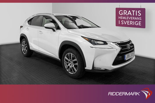 Lexus NX 300h AWD E-CVT 197hk Premium Kamera Skinn Drag