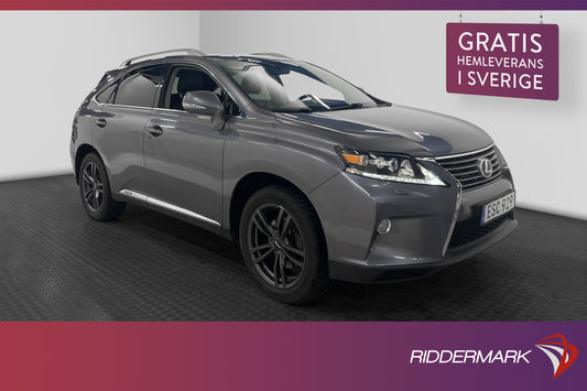 Lexus RX 450h AWD 3.5 CVT 299hk Taklucka Skinn Kamera Navi