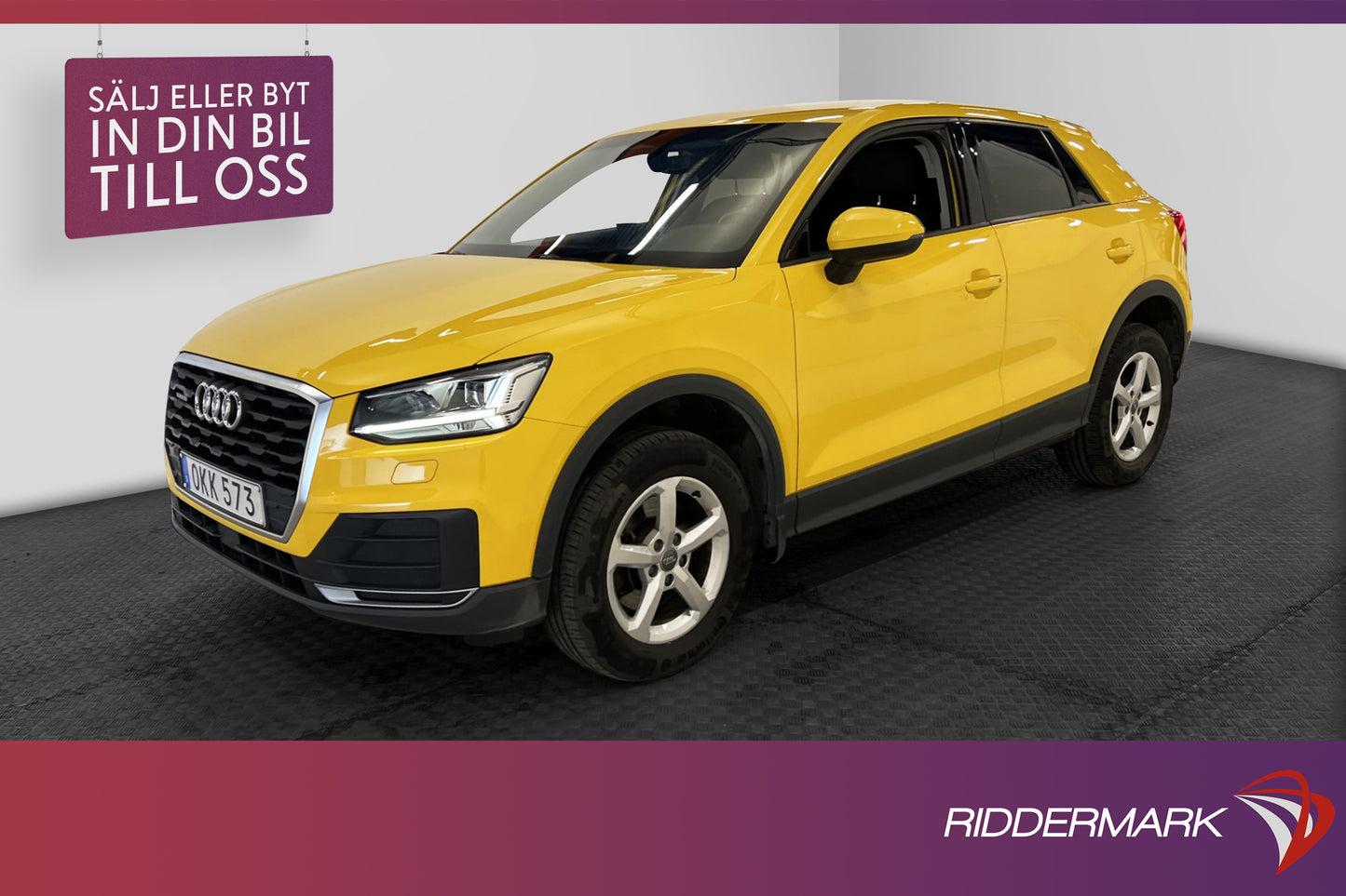 Audi Q2 2.0 TDI Quattro 150hk Proline M/K-Värm P-sensor Eu6