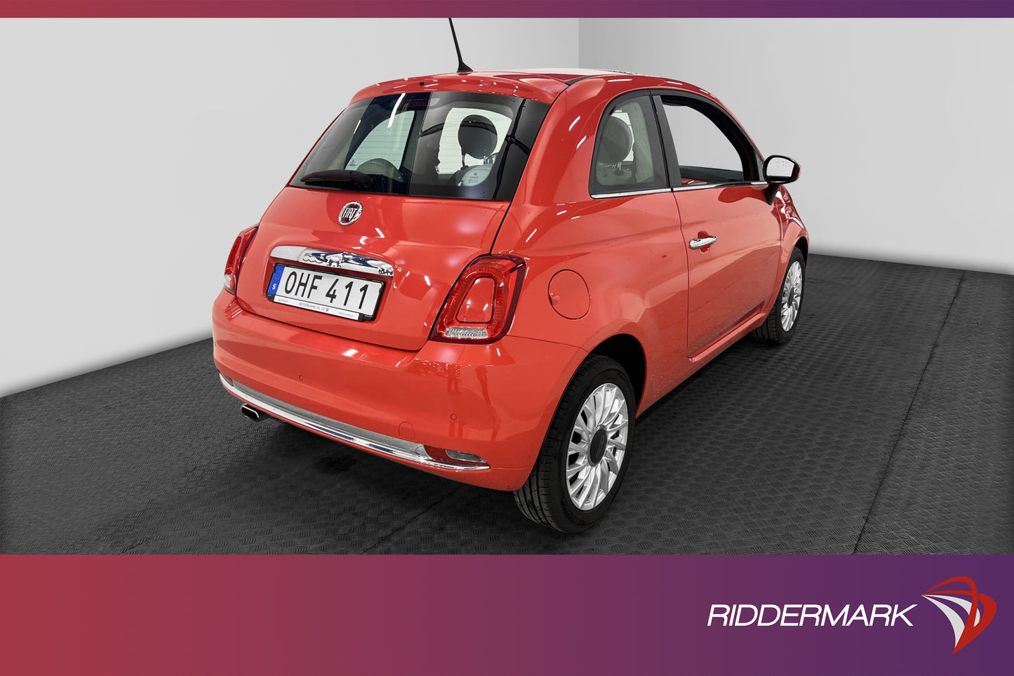 Fiat 500 1.2 Lounge Panorama Bytt kamrem Acc 448kr/år