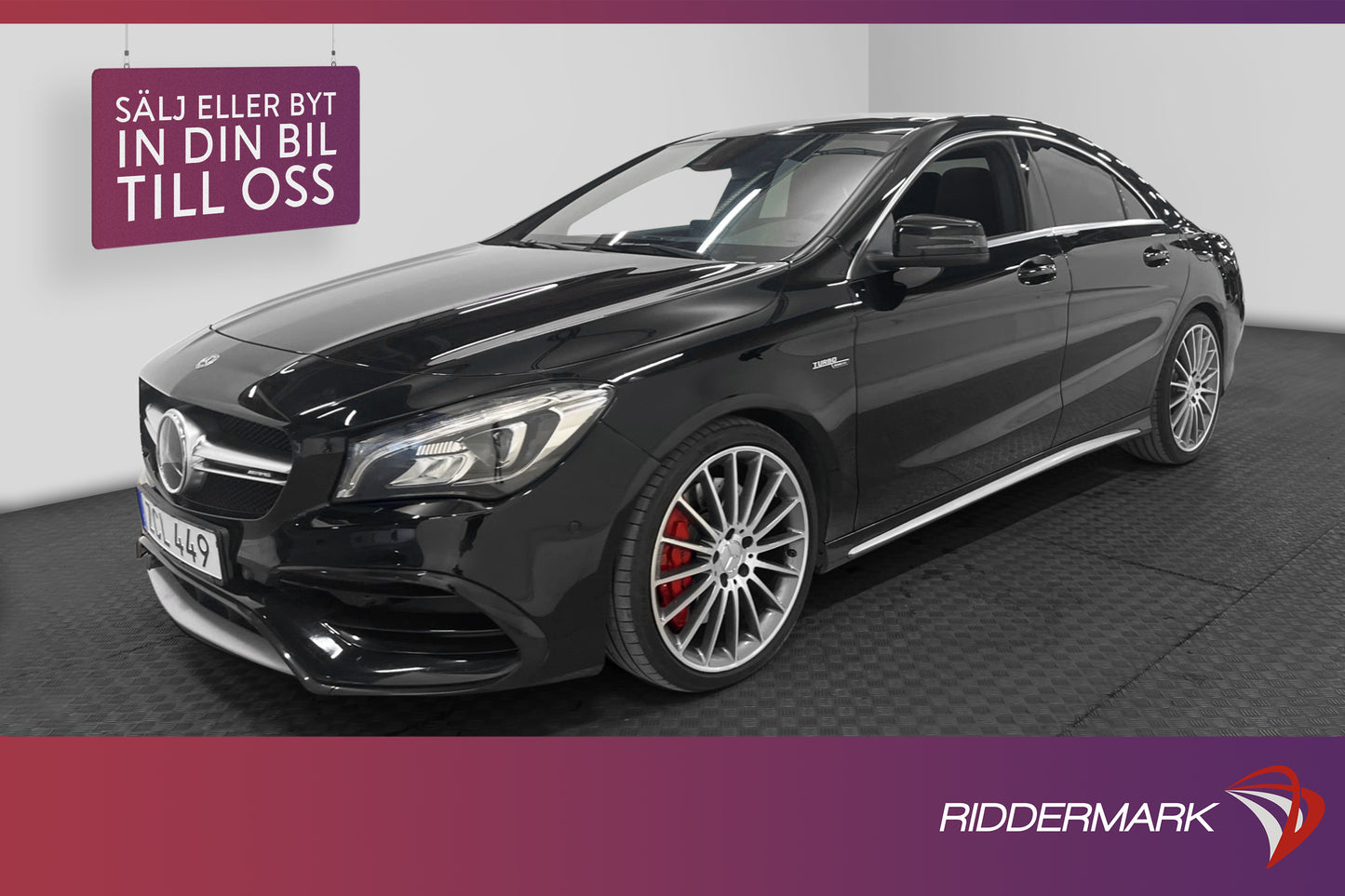 Mercedes-Benz CLA 45 4M 381hk AMG Pano H/K B-kamera