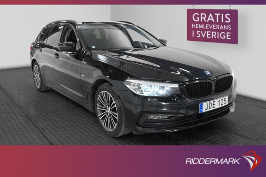 BMW 520d Touring 190hk Sport line Kamera Disp.Key Navi Drag