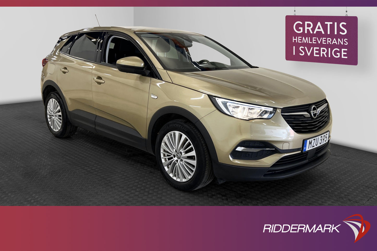 Opel Grandland X 1.2T 130hk P-sensorer Backkamera 0,47L/mil