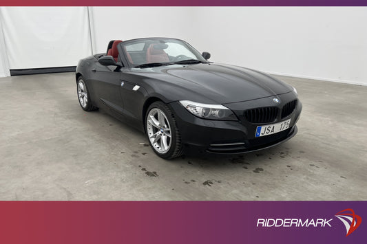 BMW Z4 Roadster sDrive23i 204hk Hardtop HiFi Skinn Elstolar