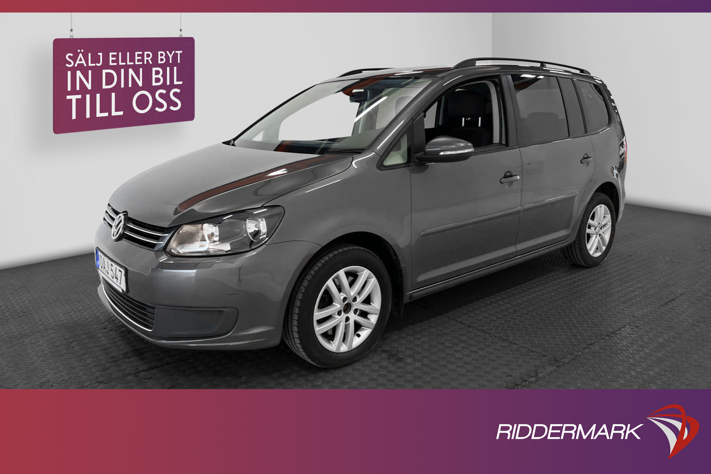 Volkswagen Touran 1.4 TSI 140hk 7-sits P-Sensorer 2-Brukare