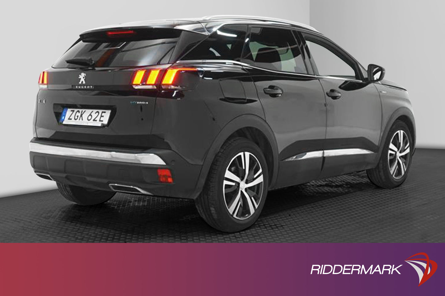 Peugeot 3008 Plug-in Hybrid4 4WD 300hk GT-Line 360 B-Kam Nav