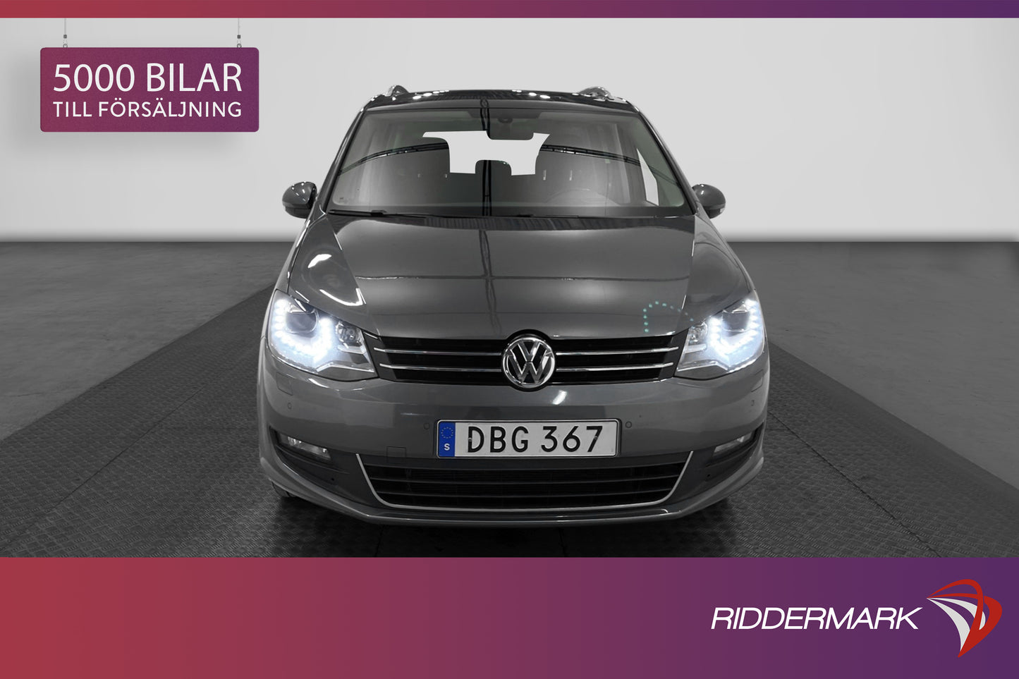 Volkswagen Sharan TDI 150hk Premium 7-Sits Pano El-dörrar