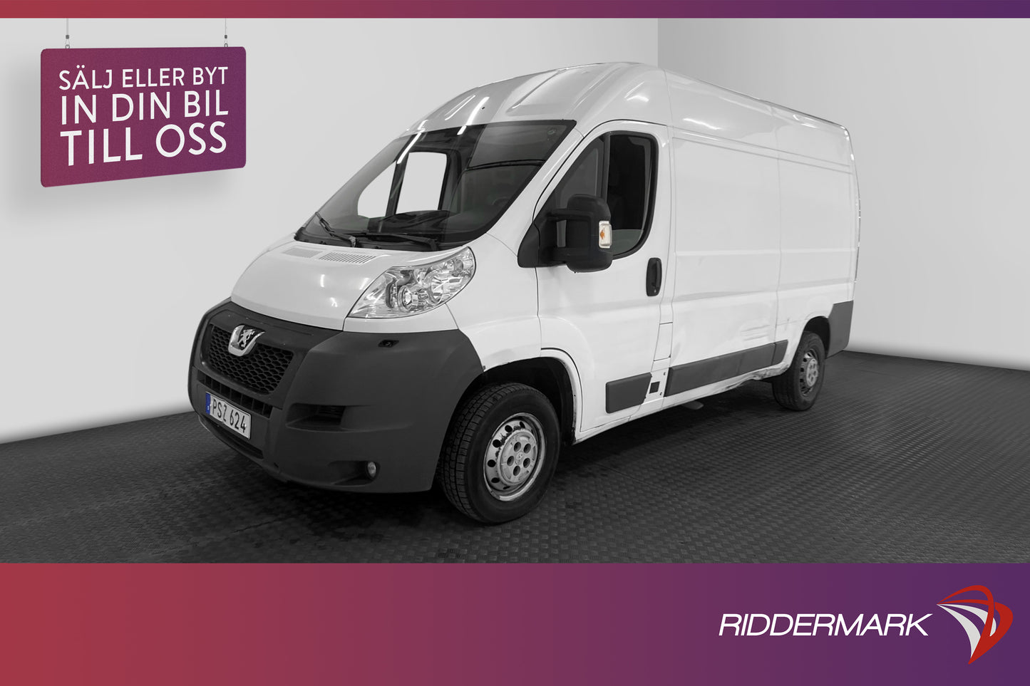 Peugeot Boxer L2H2 2.2HDi 130hk Värmare Dragkrok Moms