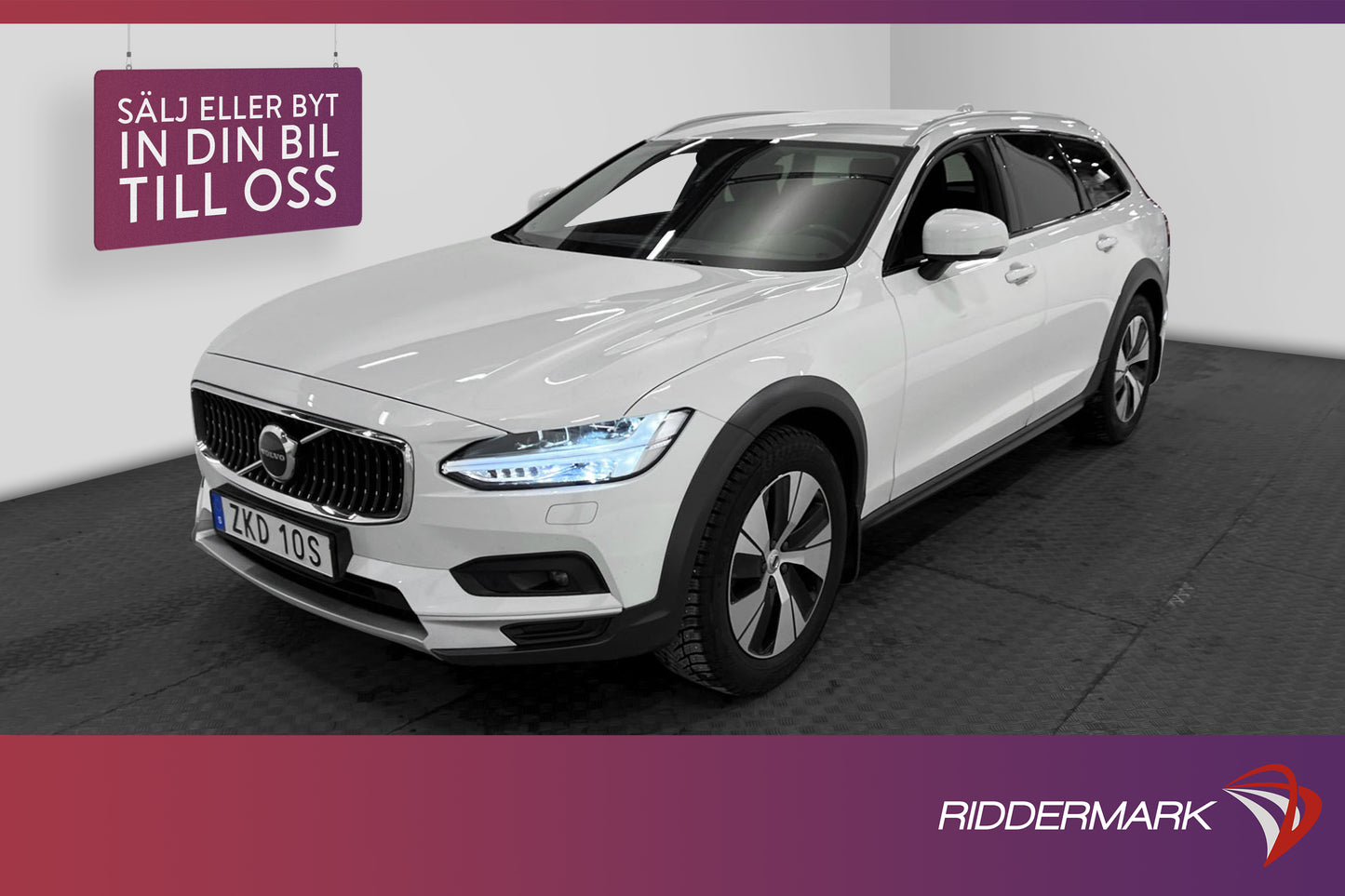 Volvo V90 Cross Country D4 AWD D-Värm H/K B-Kamera Skinn VOC