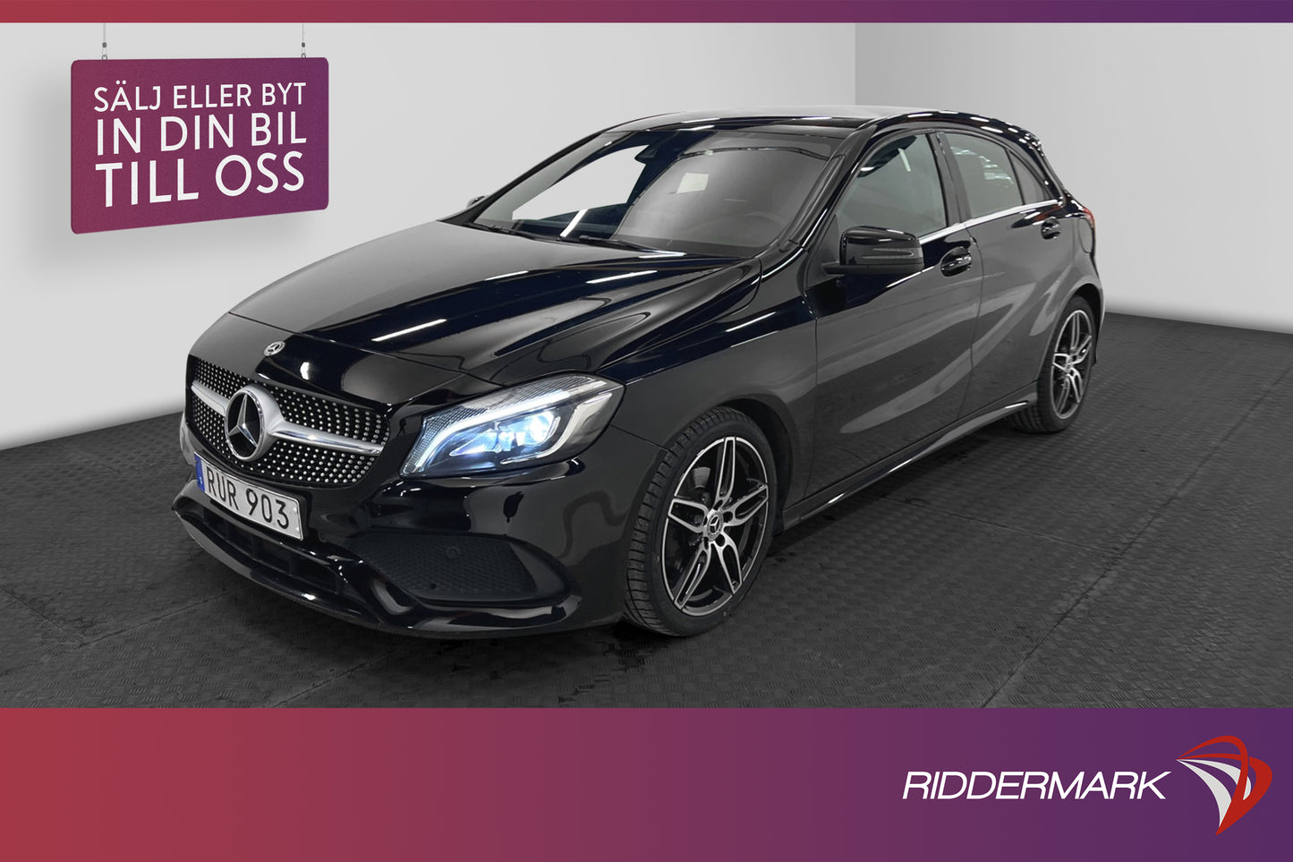 Mercedes-Benz A 180 122hk AMG Kamera CarPlay Välservad